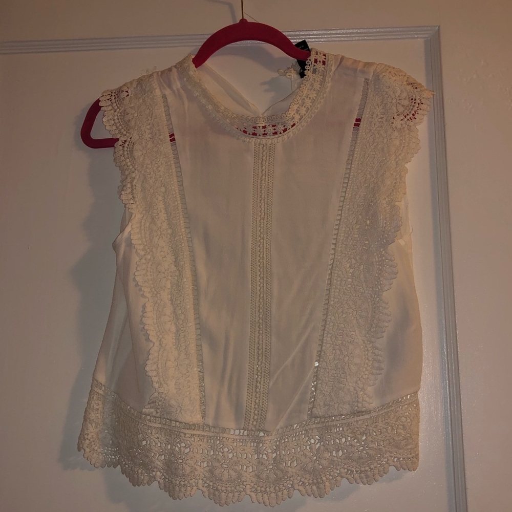Forever 21 cropped blouse